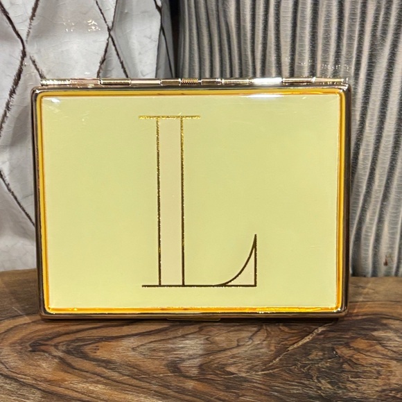 Kate Spade Lenox  One in a Million Initial Business Card Holder Letter "L"  EUC - Picture 1 of 13
